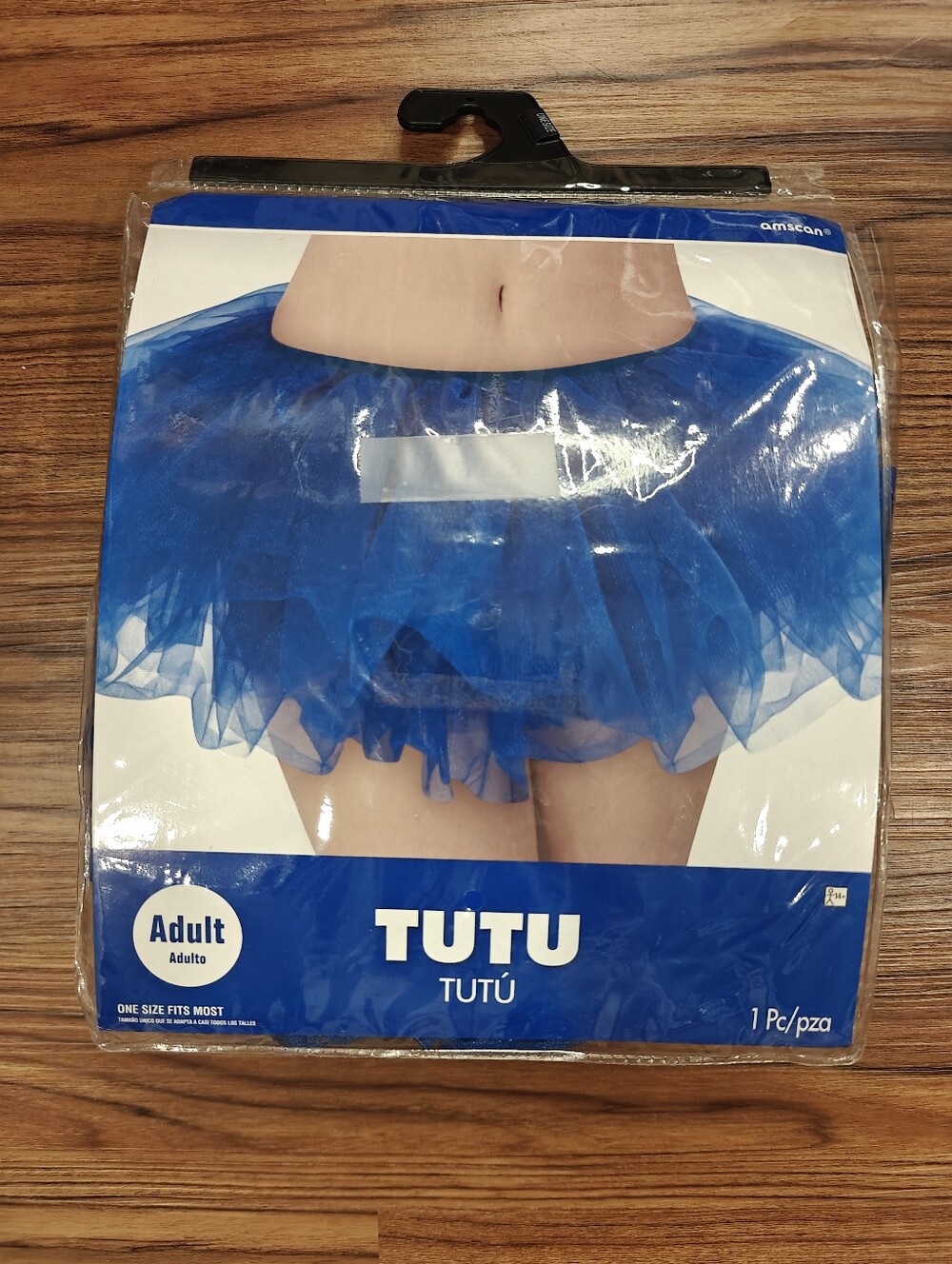 Party City Blue Adult Tutu Skirt